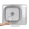 Кухонна мийка Brinex 5848 0,8 мм Satin (BRIN5848SAT08)
