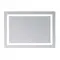 Дзеркало Lidz Kubis (KU2) 1000х800 з LED-підсвічуванням Touch, з антизапотіванням, з димером, рег. яскравості LD78LF6141008048450