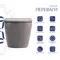 Унітаз підвісний Qtap Robin Ultra Quiet 520×365×340 мм, Stone grey, з сидінням Slim Duroplast / Soft-close / Quick Release QTROB26SG48996