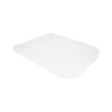 Сидіння для унітазу Qtap (Gemini 520) 448x357x38,5 мм, White, з мікроліфтом, Slim Duroplast, Quick Release QTSC179W49386