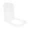Сидіння для унітазу Qtap (Gemini 520) 448x357x38,5 мм, White, з мікроліфтом, Slim Duroplast, Quick Release QTSC179W49386