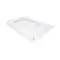 Сидіння для унітазу Qtap (Gemini 520) 448x357x38,5 мм, White, з мікроліфтом, Slim Duroplast, Quick Release QTSC179W49386
