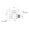 Кран кульовий Thermo Alliance Forte 3/4"ВЗ "метелик" SF607W20