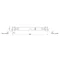 Шланг для газу Thermo Alliance чорний 1/2" ВВ 250 см SD91G250