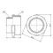 Ніпель редукційний SD Forte 2"х1" 1/2 SF3595040