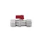 Кран кульовий обтискний SD Forte 20 SF263W20