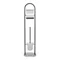 Йоржик Lidz Oreo 0507 підлоговий (матове скло) LDORE0507CRM32480 Chrome