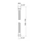 Шланг Lidz Niagara 06 1,5-1,7 м LDNIA06CRM35454 Chrome