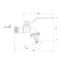 Кран поливальний Valve 1/2" ЗР SV140W15