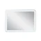 Дзеркало Qtap Swan 1000х700 з LED-підсвічуванням Touch, димер, рег. яскравості QT1678141470100W