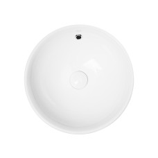 Раковина-чаша Qtap Robin 383х383х175 White з донним клапаном QT1311L408W