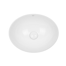 Раковина-чаша Qtap Dove 420x330x150 White з донним клапаном QT06113078W