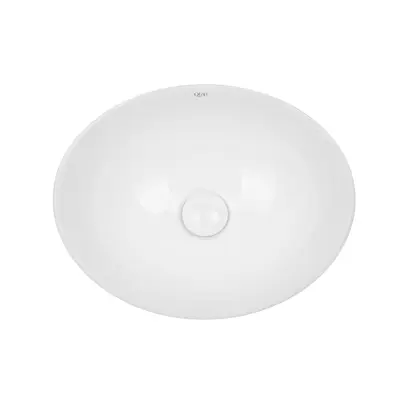 Раковина-чаша Qtap Dove 420x330x150 White з донним клапаном QT06113078W