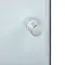 Душова кабіна Latwa SC90x90.SAT.MID.FR полукругла, скло Frost 4 мм + Душовий піддон KAPIELKA ST90x90x26, з панеллю Lidz