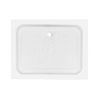 Душовий піддон KAPIELKA ST100x80х14 низький, прямокутний, діаметр зливу 52 мм Lidz