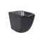 Комплект Qtap Robin Matt Black 2 в 1: унітаз підлоговий Rimless QT13222141ARMB + біде підлогове QT13442141CMB Комплект Qtap Robin Matt Black 2 в 1: унітаз підлоговий Rimless QT13222141ARMB + біде підлогове QT13442141CMB