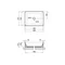 Раковина-чаша Qtap Tern 475х370х140 Matt black QT172074MBMBN