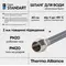 Шланг для води Thermo Alliance Standart 40 см NYLON 1/2"x1/2" ВЗ TAS388W40