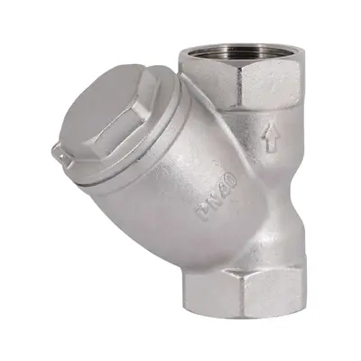 Фільтр грубої очистки Thermo Alliance Forte для води 1 1/2"ВВ косий нікель TAF124W40