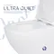 Унітаз підвісний Qtap Jay безобідковий з сідінням Soft-close QT07335175W