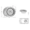 Кухонна мийка Brinex 5745 0,8 мм Satin (BRIN5745SAT08)