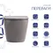 Унітаз підвісний Robin Ultra Quiet 490×365×325 мм, Stone Grey, з сидінням Slim Duroplast / Soft-close / Quick Release QT13332381АSSG Qtap