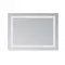 Дзеркало Lidz Kubis (KU2) 900х700 з LED-підсвічуванням Touch, з антизапотіванням, з димером, рег. яскравості LD78LF904907048452