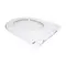 Qtap Сидіння для унітаза (Robin 490, Scorpio 490) 430x363x60 мм, White, з мікроліфтом, Slim Duroplast, MagLock QTSC179W48915