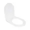 Сидіння для унітазу Qtap (Taurus 490) 422x360x30 мм, White, з мікроліфтом, Slim Duroplast, Quick Release QTSC179W49383