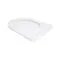Сидіння для унітазу Qtap (Taurus 490) 422x360x30 мм, White, з мікроліфтом, Slim Duroplast, Quick Release QTSC179W49383