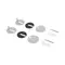 Сидіння для унітазу Qtap (Taurus 490) 422x360x30 мм, White, з мікроліфтом, Slim Duroplast, Quick Release QTSC179W49383