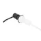 Дозатор для миючого засобу Lidz Acsis LA30 Brushed Black PVD, круглий LDACSLA30BLM49827