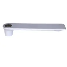 Вилив Qtap (42x36,7x227) для душової системи Presto Chrome/White QTPRE42367227CRW50527