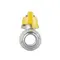 Кран кульовий Thermo Alliance Forte 1/2" ВЗ для газа (метелик) SF607G15