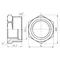 Футорка SD Forte 1" 1/4х1" ЗВ SF3743225