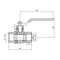 Кран кульовий Thermo Alliance Standart 1" 1/4 ВР для газу (важіль) SD600NG32PN40