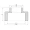 Муфта PPR Thermo Alliance 110х63