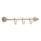 Тримач для рушника Qtap Liberty 3 гачка 365 мм QTLIBANT11543 Antic Bronze