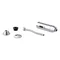 Зливний клапан безконтактний для пісуара Lidz Tech 082 LDTEC082CRM32536 Chrome