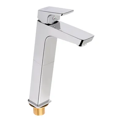 Змішувач для раковини Qtap Namesti високий QTNAM1025H102C Chrome Змішувач для раковини Qtap Namesti високий QTNAM1025H102C Chrome