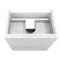 Комплект Qtap Albatross 710х825х460 White тумба підлогова + раковина урізна QT0171TN700D3070CW