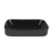 Раковина-чаша Qtap Scorpio 550х390х120 Matt black з донним клапаном QT14112243MB