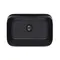 Раковина-чаша Qtap Scorpio 550х390х120 Matt black з донним клапаном QT14112243MB