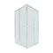Душова кабіна Qtap Pisces CRM109-11SP5 90-105x90-105 см, скло Pear 5 мм без піддона