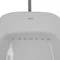 Пісуар підвісний Qtap Crow з краном-дозатором 390х330х660 White QT0588112HW