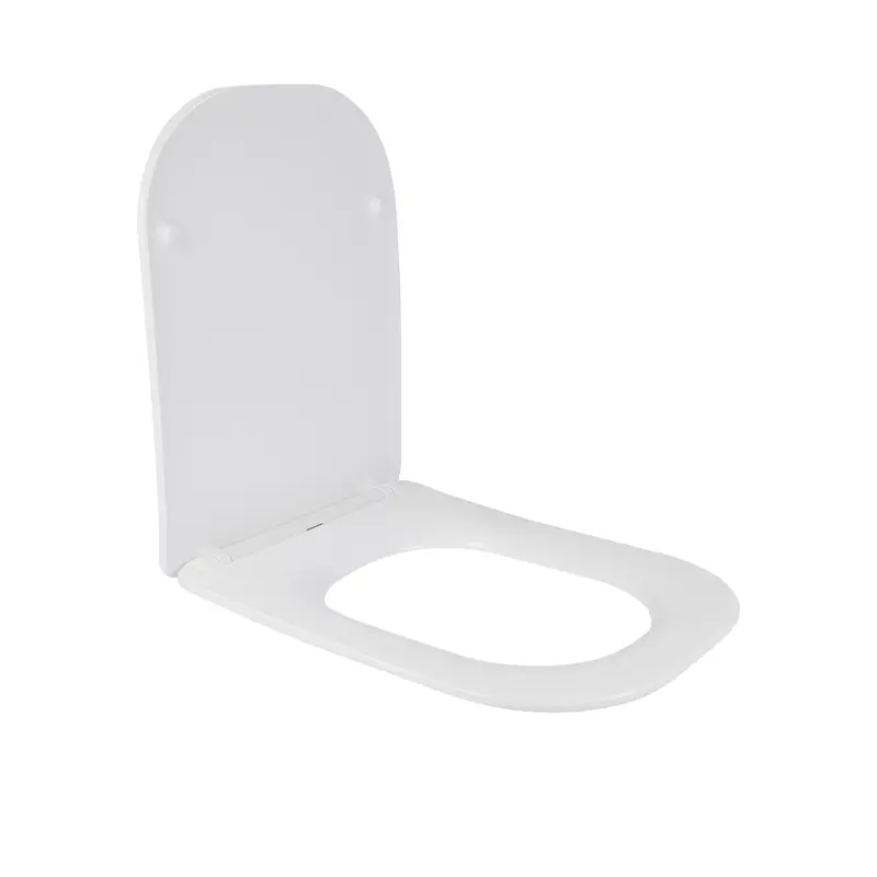 Сидіння для унітаза Qtap Presto з мікроліфтом Slim QT26992615EW Сидіння для унітаза Qtap Presto з мікроліфтом Slim QT26992615EW
