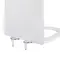 Сидіння для унітаза Qtap Presto з мікроліфтом Slim QT26992615EW Сидіння для унітаза Qtap Presto з мікроліфтом Slim QT26992615EW