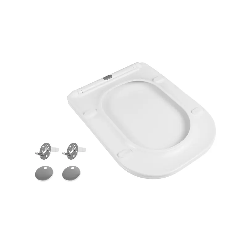 Сидіння для унітаза Qtap Presto з мікроліфтом Slim QT26992615EW Сидіння для унітаза Qtap Presto з мікроліфтом Slim QT26992615EW