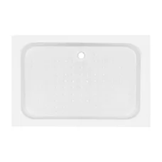 Душовий піддон KAPIELKA ST120x80х14 низький, прямокутний, діаметр зливу 52 мм Lidz