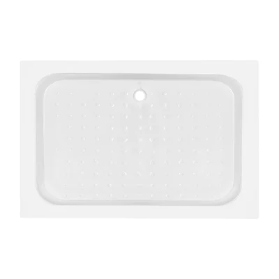 Душовий піддон KAPIELKA ST120x80х14 низький, прямокутний, діаметр зливу 52 мм Lidz